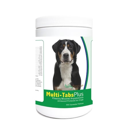 Pamperedpets Greater Swiss Mountain Dog Multi-Tabs Plus Chewable Tablets PA3485407